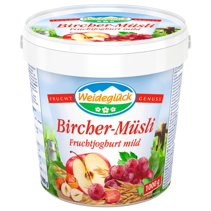 Weideglück Bircher-Müsli Fruchtjoghurt mild 1kg